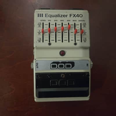 DOD FX40 Graphic EQ Pedal, Super Clean, Tone! 1970's-1980's image 2