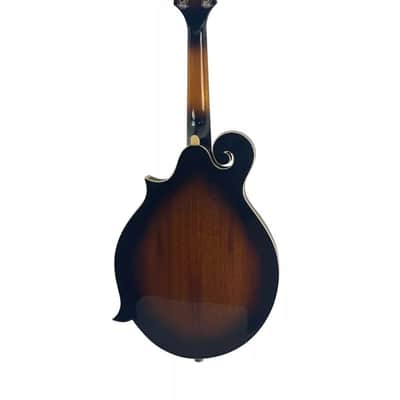 8-String Acoustic F-Style Mandolin with F Holes – Faded Yellow Sunburst image 3
