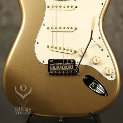 2014 Fender 60th Anniversary American Standard Stratocaster Aztec Gold image 1