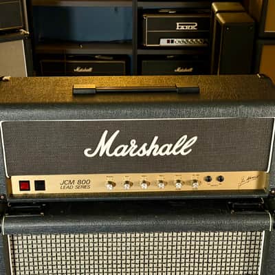 Marshall JCM 800 Lead Series Model 2204 50-Watt Master Volume Mk2 Head 1985 - Serviced image 4