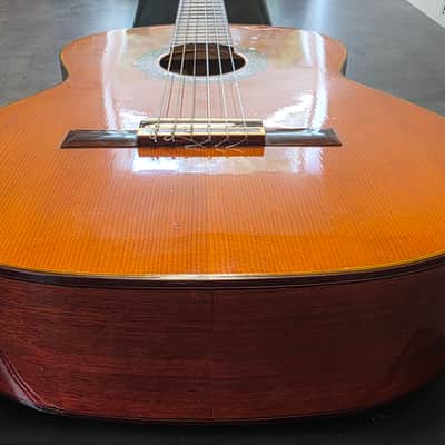 Kiso Suzuki Takeharu Yamamoto G-85 Japanese Classical Nylon Steel Spanish Concert G85 Guitar Cedar Mahogany MIJ Japan from Pro London Recording Studio image 12