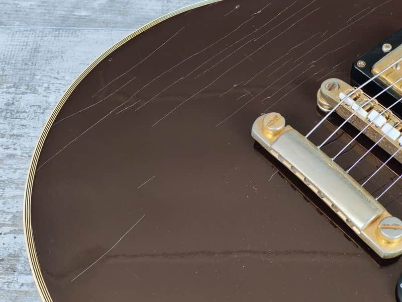1970's Roje (Zen-On) Japan Les Paul Custom (Brown) | Reverb