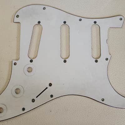 Fender Stratocaster Aged Relic 3 ply Pickguard White 62 59-62 image 6