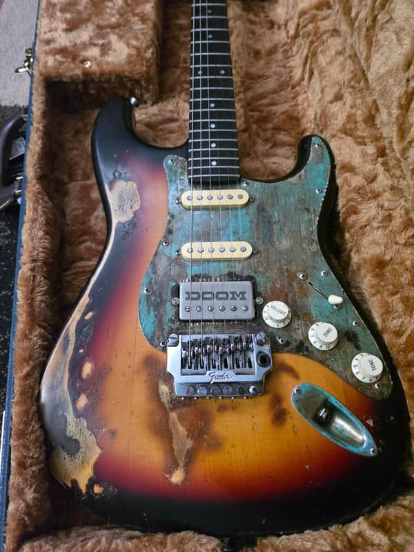 Fender Stratocaster (MIJ) E series neck aka Doom 80's - Sunburst image 1