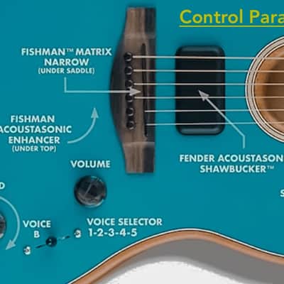 Fender American Acoustasonic Jazzmaster All-Mahogany, Ebony Fingerboard, Luthier Prepared image 24