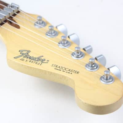 RARE 1990 Vintage Fender Stratocaster Plus Deluxe Translucent Black E9 Series Wilkinson Nut USA image 18
