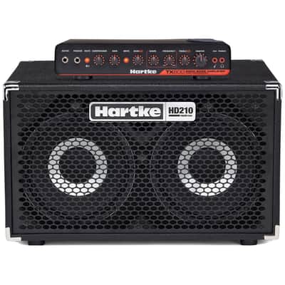 Hartke TX600 Bass Head with HD210 Bass Cabinet Half Stack | Reverb