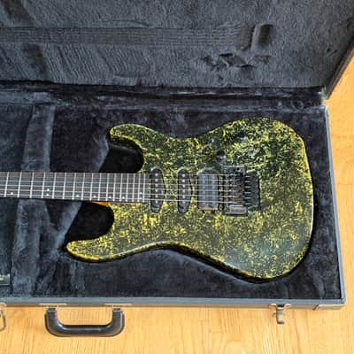 1991 Hamer USA Centaura Vintage HSS Superstrat Granite w/ DiMarzio, Seymour Duncan & Case image 3