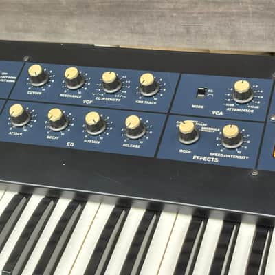 KORG polysix 6 voice polyphonic synthesizer 100% working serviced image 4