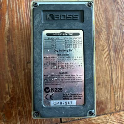 Boss OS-2 OverDrive/Distortion (Silver Label) 1990 - Present - Yellow image 2