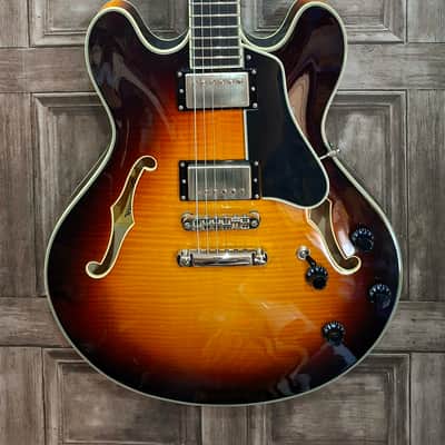 Eastman T486-SB Thinline Archtop 2010s - Sunburst image 1