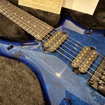 Ernie Ball Music Man BFR Majesty 6 - Blue Ink image 5