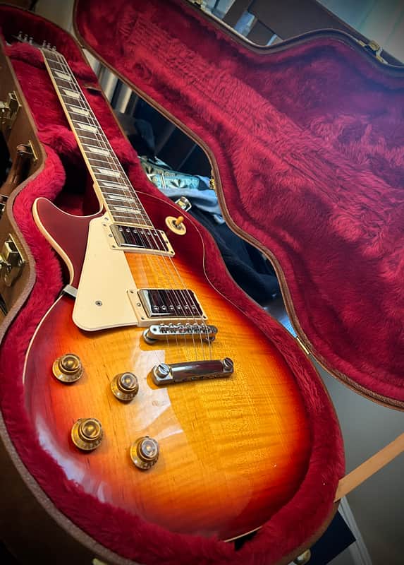 Lefty Gibson Les Paul Standard '50s Left-Handed 2021 Heritage Cherry Sunburst image 1