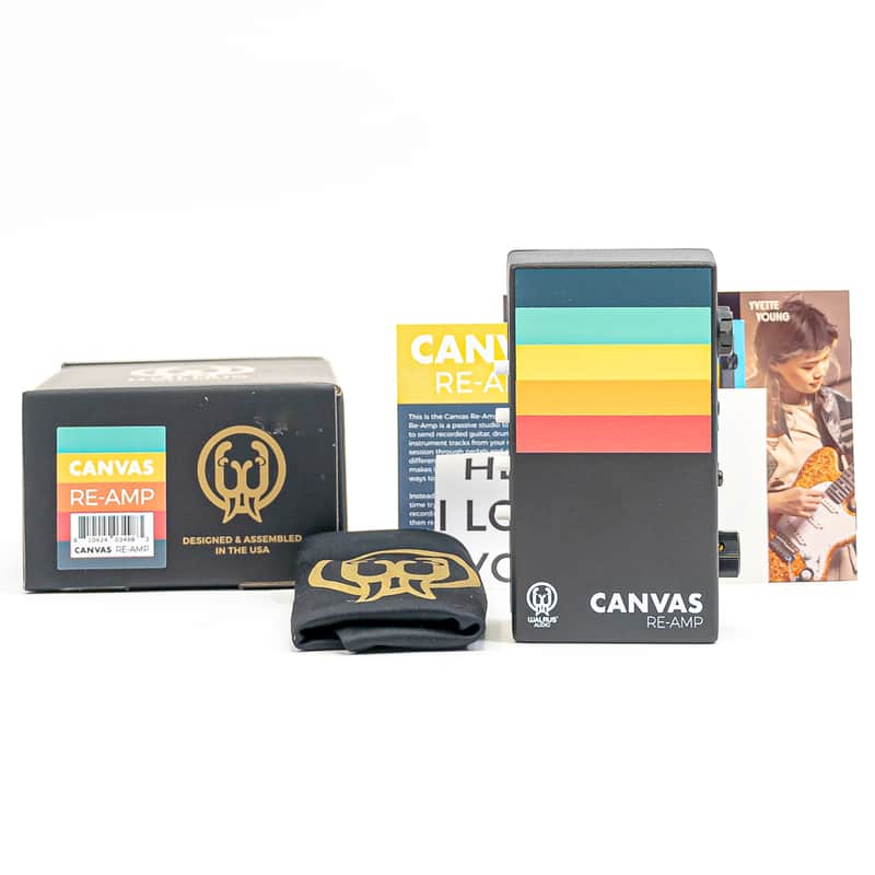 Walrus Audio Canvas: Re-Amp – Studio-Grade Re-Amping Box with Pro Features image 1