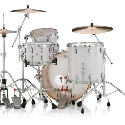 Pearl PMX Professional Series 3-Piece Drum Shell Pack 24/16/13 White Marine Pearl image 3