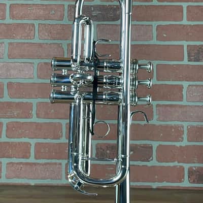 Yamaha YTR-8445 II Custom Xeno Professional C Trumpet - Silver Plated image 6