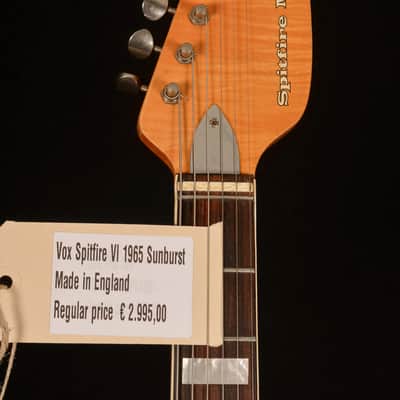 Vox Spitfire MkVI 1965 - Sunburst image 8