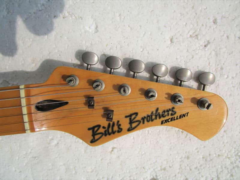 Bill's Brothers Excellent Stratocaster Guitar, 1950's Copy, 1992
