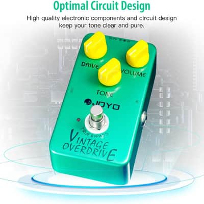 Joyo JF-01 JOYO Vintage Overdrive Pedal Classic Tone for Electric Guitar Effect - True Bypass (Price includes the import duty for US buyer) image 6