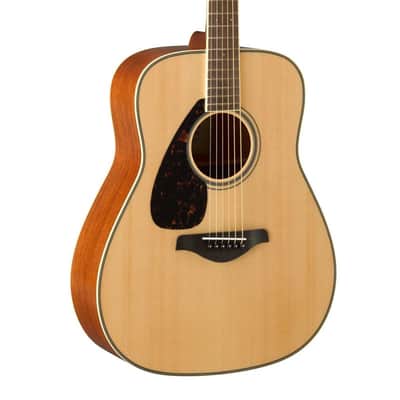 Yamaha FG820L Left-Handed Acoustic Guitar - Natural image 1