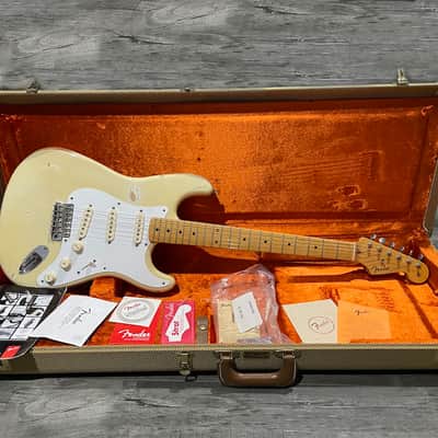 Fender American Vintage '57 Stratocaster 2002 White Blonde image 1