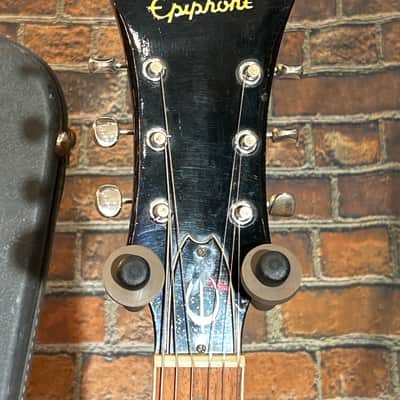 RARE! Epiphone Caiola 1966 ALL Original-1 5/8” Nut-Slim Taper Neck-Faded Cherry image 5