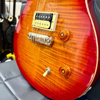 🌟2007 KOREA🌟 PRS SE Custom 22~ Flat Top Model~ Cherry Sunburst~ Moon Inlays! image 8