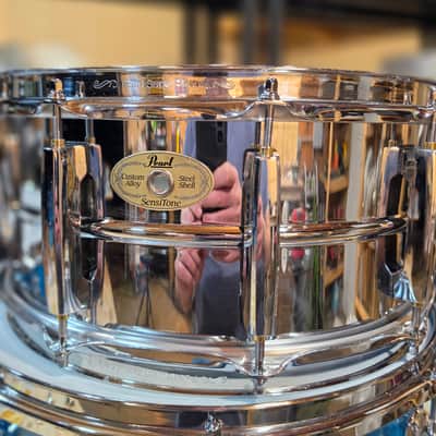 Pearl Sensitone - Custom Steel Shell 1st Generation - Chrome image 1