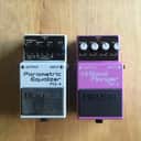 Boss  Pq-4 Parametric Equalizer & HF-2 Hi-Band Flanger *free shipping*