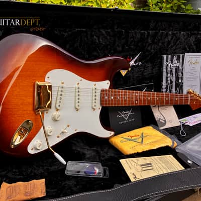 ♚ SUBLIME ♚ 2016 Fender CUSTOM SHOP Artisan OKOUME Stratocaster♚Dark Roasted♚69 Handwounds ! image 17