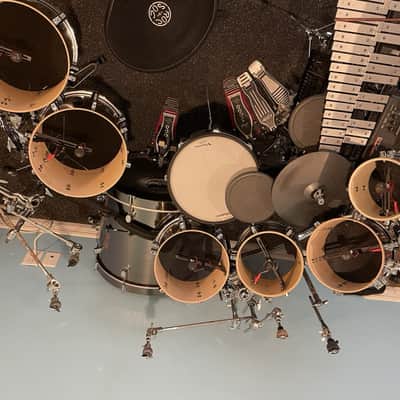 4 pak of Black 2 zone drum triggers image 3