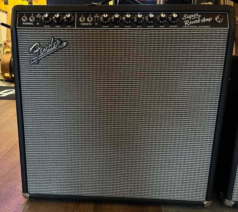 Fender Super Reverb 2000s - black image 1