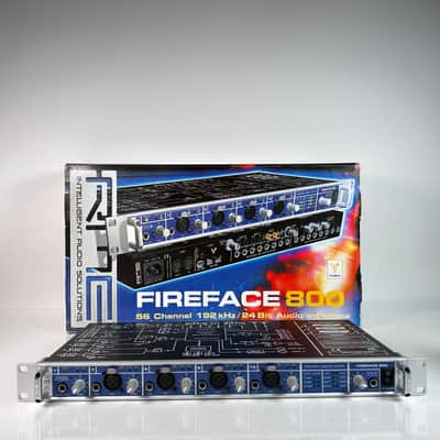 RME FireFace 800 FireWire Audio Interface & Converter image 2