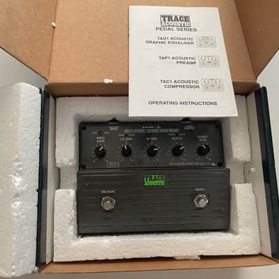 Trace Elliot TAP-1 Acoustic Guitar Preamp Direct Box Guitar Effect Pedal + Box image 2