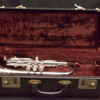 Vintage 1971 Besson New Standard Class A Soprano Cornet in Eb, Silver-Plated with Original 'S' Mouthpiece image 22