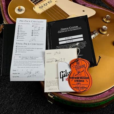 2011 Gibson 1956 Les Paul VOS Gold Top image 17