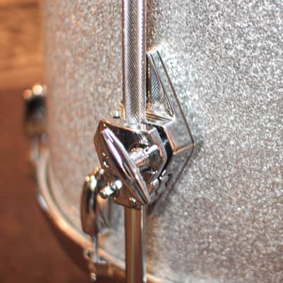 Gretsch USA Custom Silver Sparkle Drum Set - 14x20,8x12,14x14,16x16 - SO#1323840 image 7