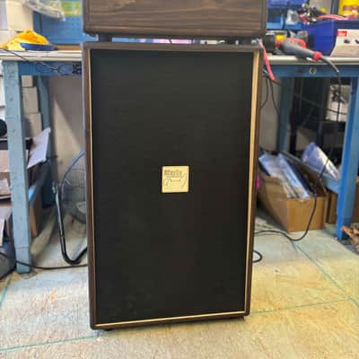Marla Amplification Charlie Barker Head + T212CB Ext Cab - Coffee Stain Reverb.com Exclusive image 1