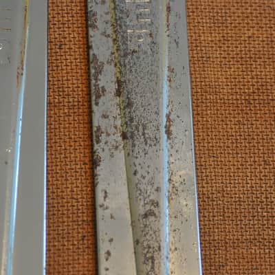 Fender 14" Tilt Back Legs Vintage Original Pat. Pend embossed on legs 1960's image 6