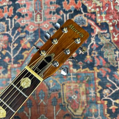 Morris D41 Style Dreadnought Model W-40 Jacaranda Solid Spruce - 1974 image 4