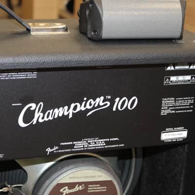 Fender Champion 100 2-Channel 100-Watt 2x12" Solid State Guitar Combo Amp image 7