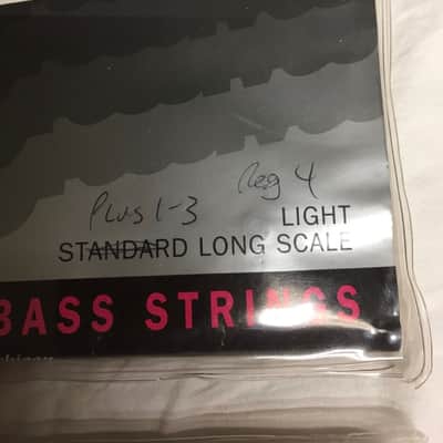 GHS Progressive Bass Strings 4 Set Lot: 2 Med M8000, 2 Light L8000 image 2