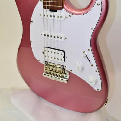 Sterling by Music Man Cutlass HSS Electric Guitar, Rose Gold image 3