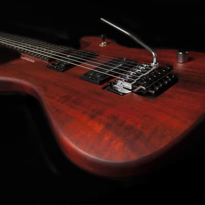 Washburn 6 String Solid-Body Electric Guitar, Padauk Vint. Matte (N24PSVINTAGEK-D) image 5