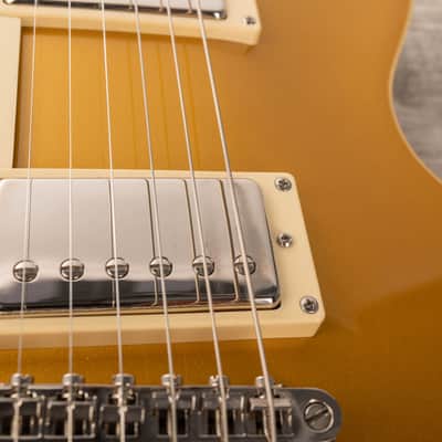 Epiphone  Les Paul Standard 50s - Left-handed, Goldtop | Demo image 7