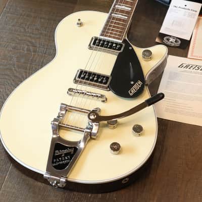 Unplayed! Gretsch G6128TDS-PE-LIV Player’s Edition Jet Lotus Ivory DS w/ Bigsby + COA OHSC (6033) image 2