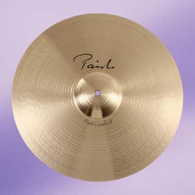 Paiste 19" Signature Fast Crash Cymbal *USA Small Business* image 2