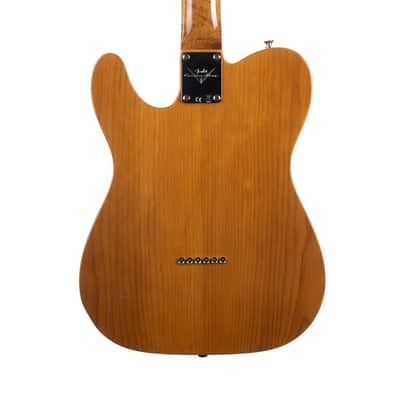 Fender Custom Shop Artisan Buckeye Double Esquire NOS - Aged Natural image 3