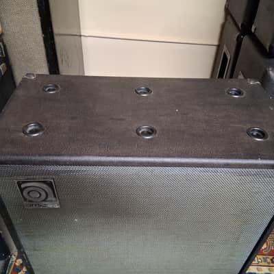Ampeg V4 4x12 Guitar Bass Speaker Cabinet Early 1970s Original Eminence Speaker image 2