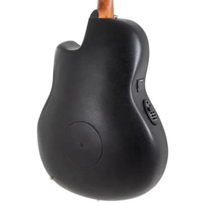 Ovation Celebrity Elite Plus CE44P-TGE Mid-Depth Acoustic-Electric Guitar - Dark Tiger Eye image 9